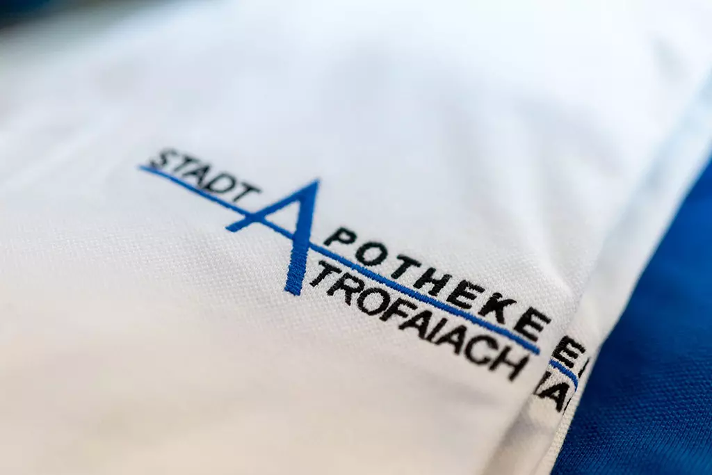 Berufsbekleidung für die Stadt Apotheke Trofaiach